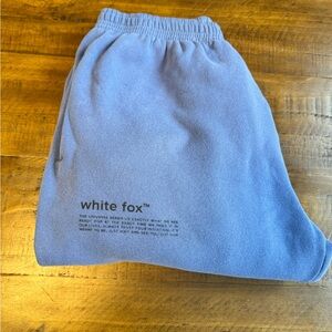 Whitefox boutique sweatpants jogger style oversized size M